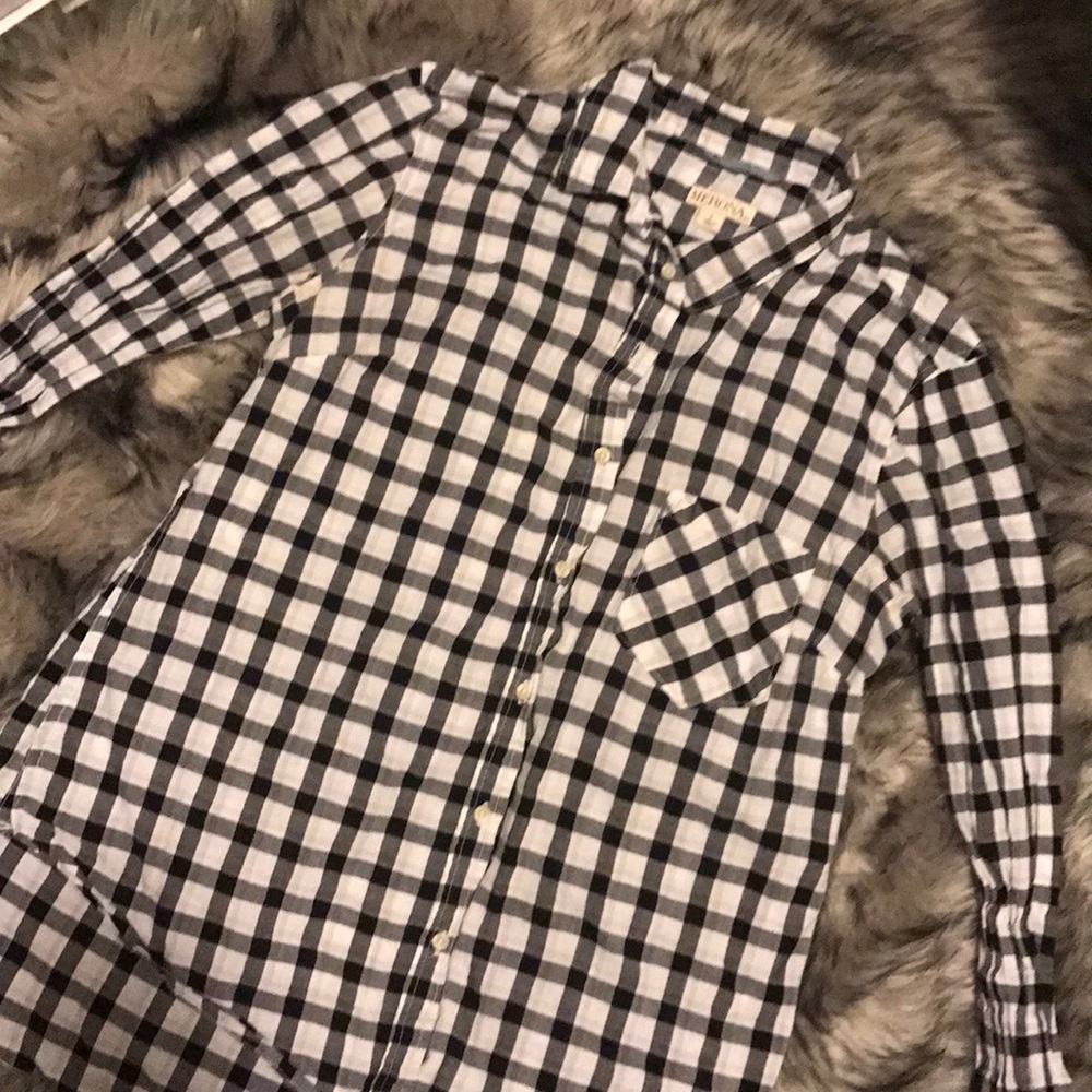 Checkered Button Down